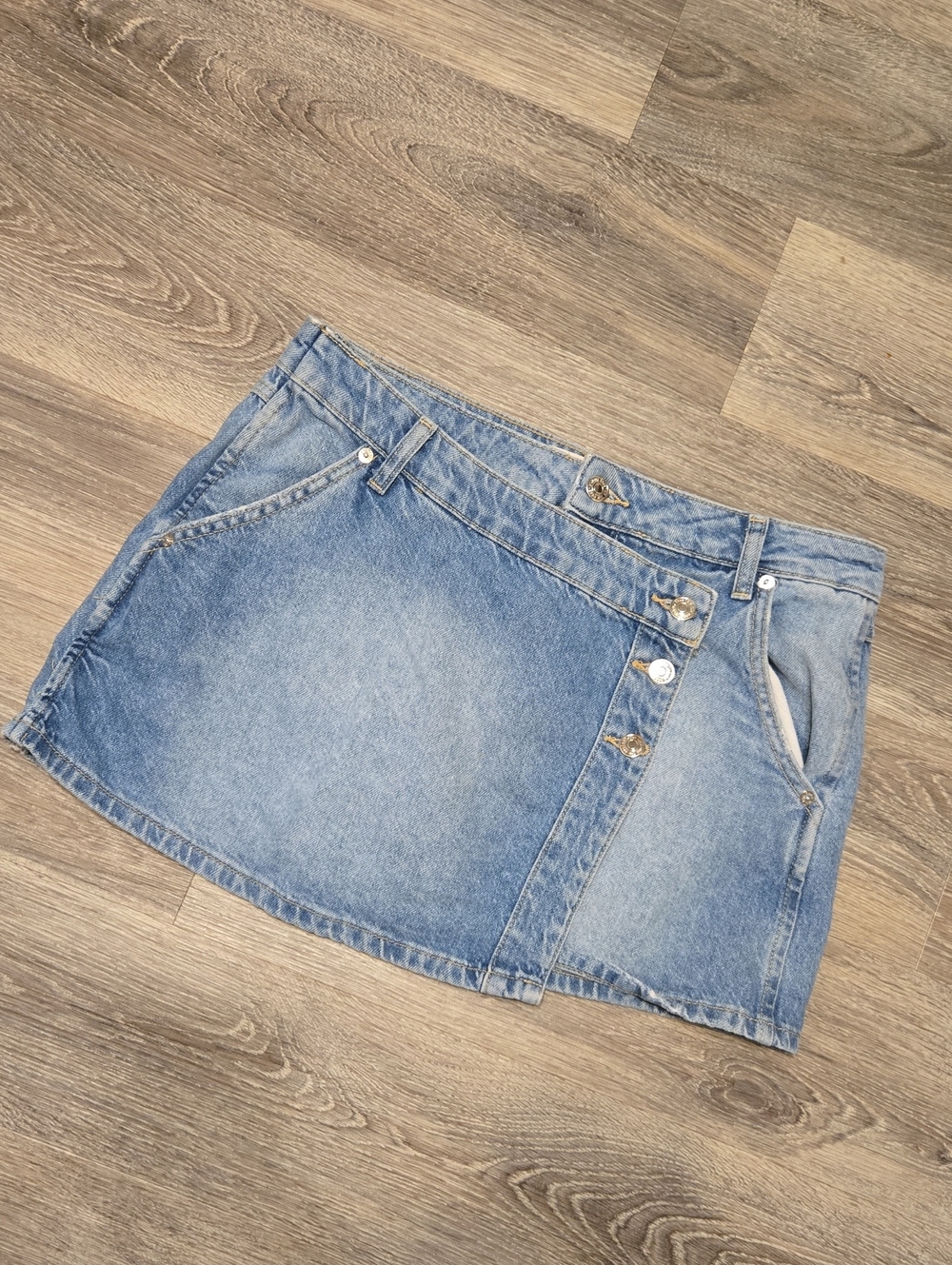 We The Free Wynne Denim Skirt Sz 29
